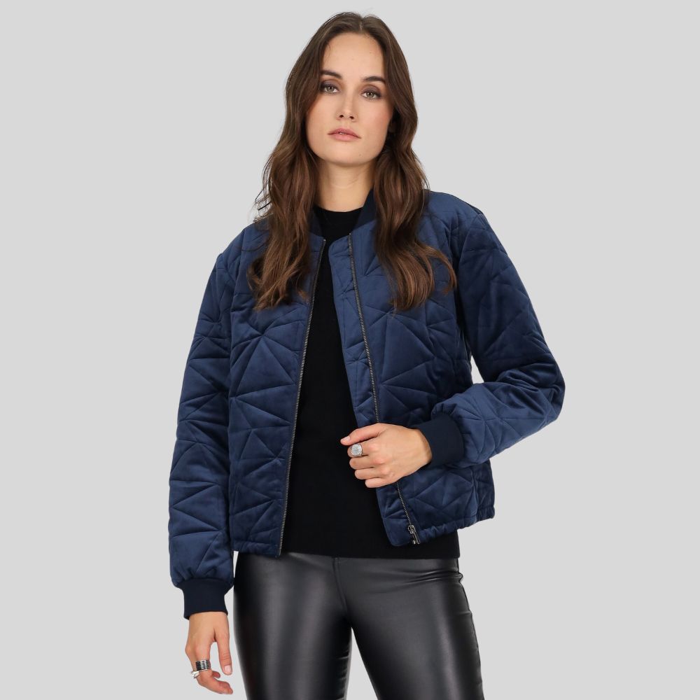 Veste en cuir classique pour femme – Parfaite pour toutes les saisons