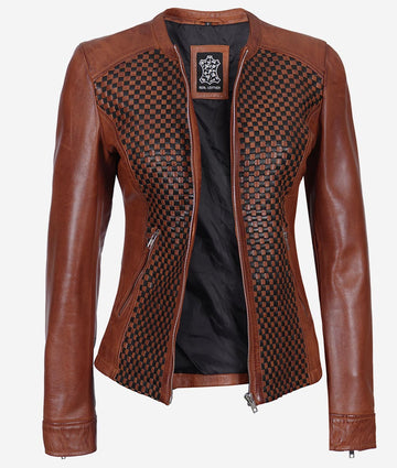 Veste de moto en cuir pour femme – Le style motard ultime