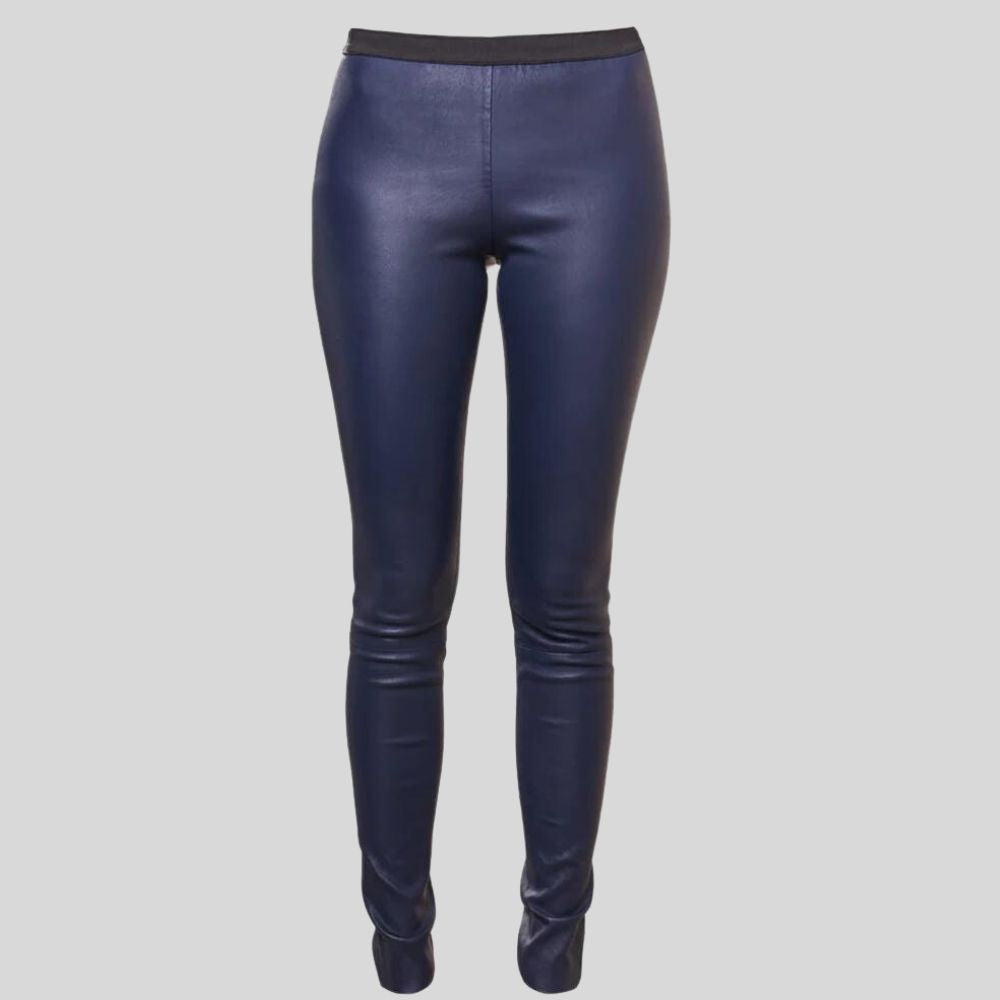 Pantalon en cuir haut de gamme pour femme – Rehaussez votre style