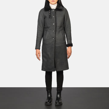 Veste Bomber en Cuir Élégante pour Femme – Casual Chic