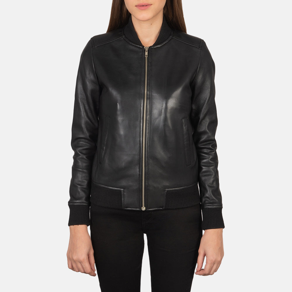 Veste en cuir élégante pour femme – Moderne et polyvalente